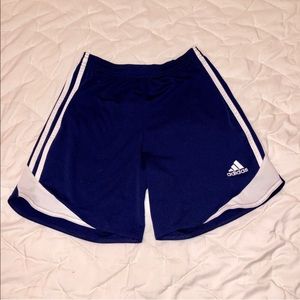 navy blue adidas shorts